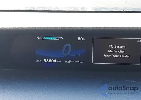 2017 Toyota Mirai from USA, damaged, VIN JTDBVRBD8HA001692